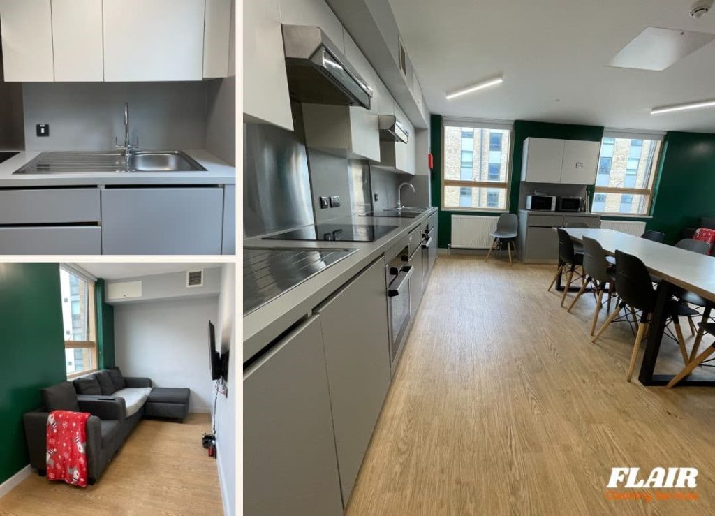 Student accommodation cleaning